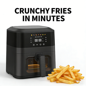 مقلاة هوائية منزلية مختارة بتصميم مميز، فرن مايكروويف وكهربائي كبير السعة قابل للتخصيص - Product Image 2