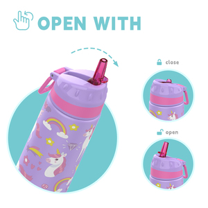 Bình nước giữ nhiệt hai lớp bằng thép không gỉ Kids Factory - Product Image 5