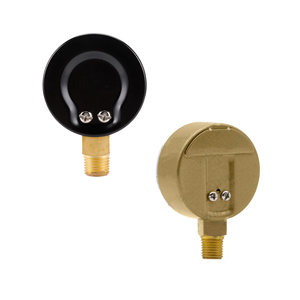 DEM 50mm Diámetro 0-15 <span class=keywords><strong>PSI</strong></span> 0-10 Bar 300bar Manómetro LPG Aire Acero inoxidable 1/4 NPT Manómetros - Product Image 5