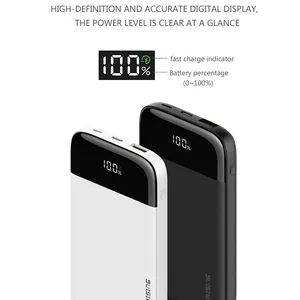 Power Bank Portátil, Batería <span class=keywords><strong>Externa</strong></span>, Powerbank para iPhone, <span class=keywords><strong>Xiaomi</strong></span>, Oneplus, Cargador VOOC, <span class=keywords><strong>10000mAh</strong></span>, 20W, 22,5 W - Product Image 1
