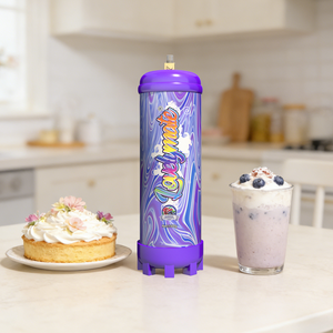Bouteille de gaz CO2 haute pression pour crème fouettée, stock UE, qualité alimentaire, pour la production de gâteaux et de pains - Product Image 1
