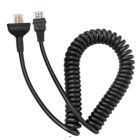 Micrófono Dinámico Estándar KMC-35 KMC35 RJ45 de 8 Pines para Radios Móviles TM 281A 481A 271A 471A NX 700 800 900, Micrófono con Altavoz
