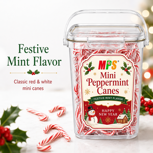 Hot Christmas <strong>Mini</strong> <strong>Candy</strong> <strong>Canes</strong> Classic Red &amp; White Peppermint Flavor Small <strong>Candy</strong> <strong>Canes</strong> Individually Wrapped for Kids &amp; Adults - Product Image 3