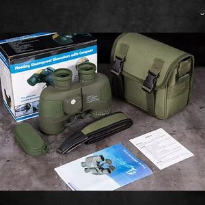 Binóculos Náuticos 10x50 com Folha de Bordo, Visão Noturna, Telescópio de Alta Potência para Medição de Distância - Product Image 4