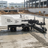 Machine à laser pour le nivellement du béton diesel professionnelle, système hydraulique Danfoss pour une construction à haute efficacité