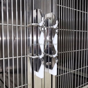 EUR VET toptan fiyat 10 kapılar paslanmaz çelik köpek kafesleri veteriner ekipmanları hastane için Pet hastane kafes - Product Image 6