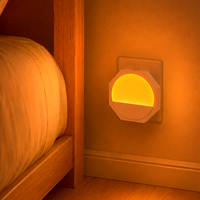 Lampe de nuit à détecteur crépusculaire et aube Amazen en promotion, avec gradation progressive, pour couloir, chambre, escalier, salon