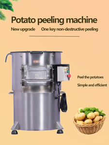 热销工业自动土豆/马铃薯去皮清洗机/土豆去皮机 - Product Image 4