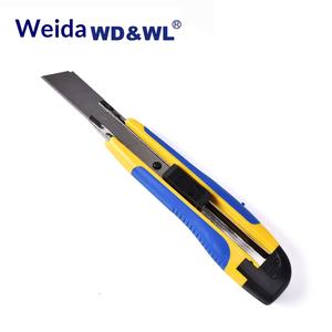 Couteau utilitaire multifonctionnel <span class=keywords><strong>en</strong></span> acier allié à 3 lames, 3 lames de rechange, poignée <span class=keywords><strong>en</strong></span> plastique à prise souple, compatible OEM, robuste - Product Image 3