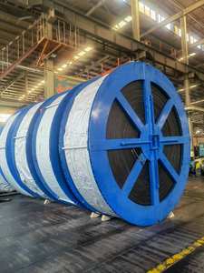 Ep çelik kordon kaya cleated isıya dayanıklı sand endüstriyel kauçuk konveyör bant için kum ve çakıl kaya taş kırıcı - Product Image 5