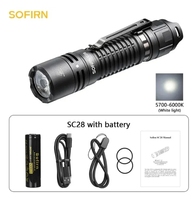 Lampe torche tactique puissante Sofirn SC28 2025