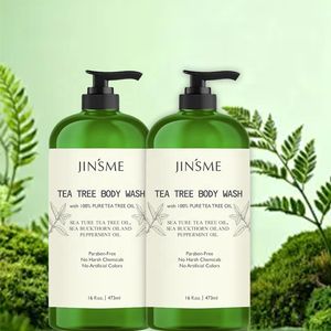 Gel de Ducha Orgánico Blanqueador de Marca Blanca con Aceite Natural de Romero, Refrescante, Curativo, Nutritivo e Hidratante, Jabón Corporal de Árbol de Té - Product Image 5