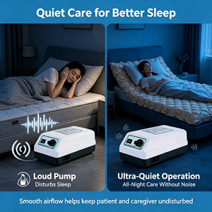 Matelas pneumatique anti-escarres <span class=keywords><strong>de</strong></span> qualité hospitalière, matelas efficace pour la prévention des escarres chez les patients immobiles - Product Image 4