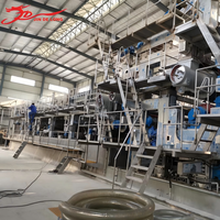 Mesin Pembuat Kertas Bergelombang 4400mm Buatan China, Peralatan Produksi Kertas Kraft Bergelombang Flute