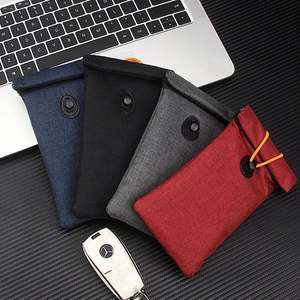 Direct usine : <span class=keywords><strong>Cage</strong></span> <span class=keywords><strong>de</strong></span> blindage RFID pour clés en tissu et Sac <span class=keywords><strong>Faraday</strong></span> anti-brouillage <span class=keywords><strong>de</strong></span> signal pour <span class=keywords><strong>téléphone</strong></span> <span class=keywords><strong>portable</strong></span>, Pochette anti-hackage RF/EMF Premium - Product Image 2