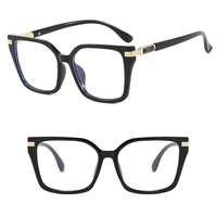Lunettes de soleil pour adultes DL Square Color Blocked Retro UV400 avec verres en PC légers