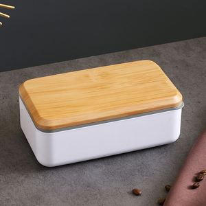 Japanese Modern Style Leak Proof Kids 2 Layer square Bento <b>Lunch</b> <b>Box</b> Custom Logo - Product Image 4