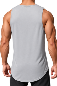 Débardeurs pour hommes, sous-vêtements sans manches en coton, t-shirts confortables, débardeurs de sport respirants, vêtements de gym - Product Image 6