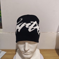 Bonnet réversible automne-hiver 100% acrylique jacquard broderie 3D logo personnalisé ajustable unisexe voyage sport extérieur