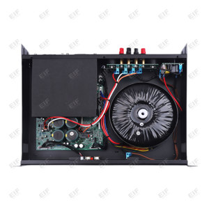 Amplificador de Audio ENG380 de 2 Canales, 800/1200 Vatios, 8 ohmios, Clase H, Sistema de Sonido Estéreo para Actuaciones en Escenario - Product Image 3