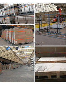 Losas de Mármol Blanco Grande para Pisos, Azulejos de Porcelana Crema para Paredes y Pisos, Piedra Sinterizada Carrara Bianco para Exteriores - Product Image 4