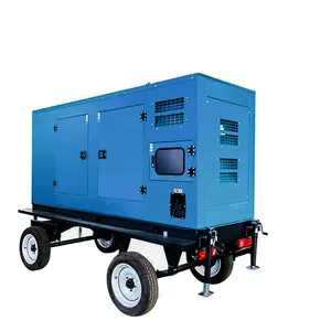 Anhänger Silent Typ 300Kw Diesel Generator Set Anhänger mobiler Generator Diesel