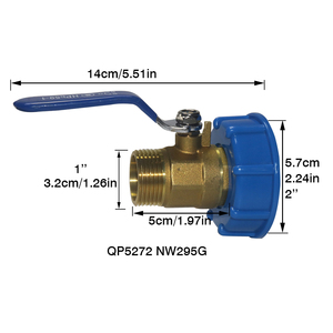 G1'' 3/4 ''1/2'' IBC S60 * 6 Adaptateur <span class=keywords><strong>de</strong></span> réservoir d'<span class=keywords><strong>eau</strong></span> 2 ''Ensemble <span class=keywords><strong>de</strong></span> robinets à bille en cuivre Connecteur d'<span class=keywords><strong>eau</strong></span> <span class=keywords><strong>de</strong></span> jardin Vanne <span class=keywords><strong>de</strong></span> robinet <span class=keywords><strong>de</strong></span> seau d'<span class=keywords><strong>eau</strong></span> <span class=keywords><strong>de</strong></span> <span class=keywords><strong>pluie</strong></span> - Product Image 4
