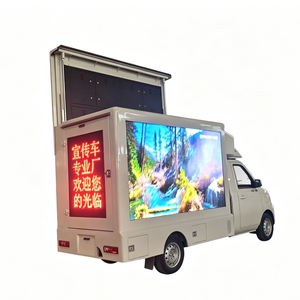 FOTON M5 LED Advertising Truck Static Advertising Truck <b>Mobile</b> LED Full Screen LED Truck with Silent <b>Generator</b> 15KW on Sale - Product Image 1