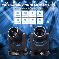 Lyre 250W LED Mini Sharpy Beam Spot 24 Prismes DMX Lumière de Scène DJ Disco Club Lyre Automatique