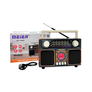Redwingy-Altavoz de radio retro con Bluetooth, radio portátil para exteriores, para personas mayores, con luz LED Fm/<span class=keywords><strong>Am</strong></span>/Sw, 3 bandas - Product Image 4