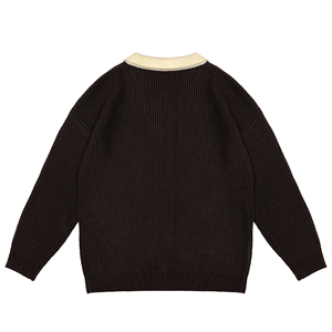 Cardigan <span class=keywords><strong>Pullover</strong></span> da Uomo Personalizzato Invernale alla Moda a Manica Lunga con Logo, <span class=keywords><strong>Polo</strong></span> e Maglione Lavorato a Maglia - Product Image 2