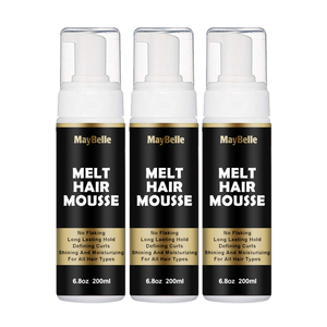 <span class=keywords><strong>Mousse</strong></span> Coiffante Volume <span class=keywords><strong>Cheveux</strong></span> Bouclés 4C Non Collante 200ml 6,8 fl. oz. à Marque Blanche - Product Image 1