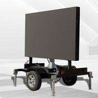 Marché américain produit fini 4mm 5mm écran de camion de haute qualité P5 P4 remorque panneaux d'affichage mobiles panneau LED écran publicitaire LED