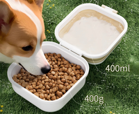Bol de voyage pliable sans BPA pour animaux de compagnie - Contenant portable pour eau et nourriture pour chien de qualité alimentaire - Vente en gros d'usine OEM/ODM avec logo personnalisé