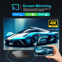 Topleo 4k Stb Android Tv Box, décodeur personnalisé, meilleur décodeur certifié Smart 4k Android Tv Box