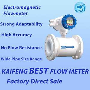 Dn900 điện từ đo lưu lượng 4-20mA RS485 địa chấn kháng nước chính xác đo lưu lượng kế từ tính - Product Image 2
