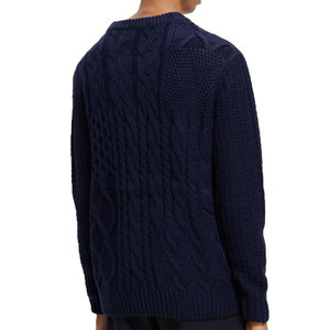 Pulls en tricot pour hommes, best-sellers, vente en gros, logo personnalisé, légers, de haute qualité, manches longues, couleur unie - Product Image 2