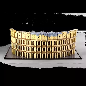 Mould <span class=keywords><strong>King</strong></span> 22002 Colisée de Rome, modèle de construction de l'arène de duel, blocs de construction DIY, architecture célèbre - Product Image 6