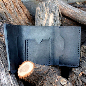 Luxury Top Grain Genuine Leather Tri Fold Wallet Men Custom Logo Real Cowhide <b>Credit</b> <b>Card</b> <b>Holder</b> Wallet LTW-0238 - Product Image 1