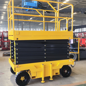 Bon <span class=keywords><strong>prix</strong></span>, plateforme élévatrice à ciseaux de 10 m, pas cher, 4 roues, 220 V, 380 V, 4,5 kW, plateforme élévatrice à ciseaux de 10 m pour l'entretien des installations - Product Image 2