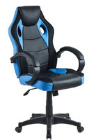 ALINUNU Vente en gros Chaise de direction de style course Chaise de bureau ergonomique en cuir artificiel pour joueurs PC convertible Bureau tournant