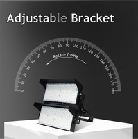 Projecteur LED de stade sportif haute puissance modulaire 500W 1000W 1500W 2000W IP65 étanche pour extérieur