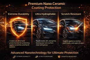 GRAPHONEX Borophene Pro Nano Revestimiento para Autos Nuevos y Usados 50ml Protección de 10 Años Tolerancia PH2-12 Durabilidad Máxima Contra el Desgaste - Product Image 4