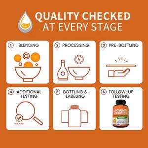 OEM ODM 1600มก. วิตามินซีแคปซูลอาหารเสริมดูแลสุขภาพสนับสนุนระบบภูมิคุ้มกัน - Product Image 6