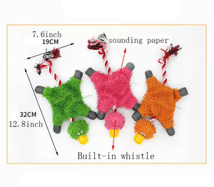 Juguete de Peluche para Perro con Forma de Pato, Resistente a Mordidas, con Sonido y Papel Chirriante en el Interior, de Alta Calidad - Product Image 5