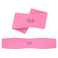 Vente directe d'usine - Bandes de résistance pour le yoga, pour la musculation des jambes, l'étirement et la relaxation, en silicone naturel pur, 40 lb