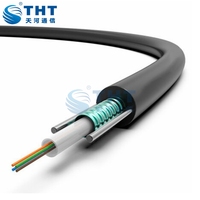 Câble Optique 1 2 3 KM Prix Armé 4 6 8 12 24 48 Fibres GYXTW SM MM G652D Câble à Fibre Optique