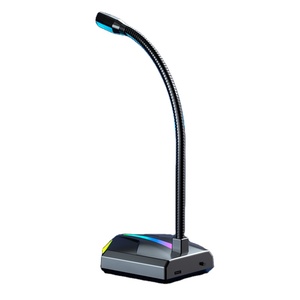 Tốt Nhất Bán Microphone Microphone Máy Tính Để Bàn Máy Tính Xách Tay Giao Diện USB Card Âm Thanh Có Dây Condenser Microphone Máy Tính - Product Image 1