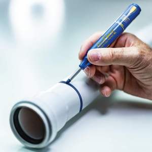 Marqueur intelligent Pica Big Ink XL bleu, surligneur jumbo pour le bureau et l'école, pointe de 2,4 mm - Product Image 5