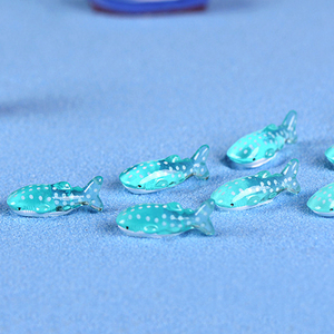 Resin Spotted Shark Figurine <b>Miniatures</b> for Landscape Decorations Mini Ocean Fish Animal Charm Ornaments DIY Accessories - Product Image 3